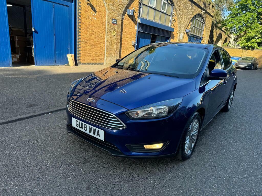 Ford Focus 1.0T Ecoboost Zetec Edition Euro 6 S S GU18WWA Blue #5
