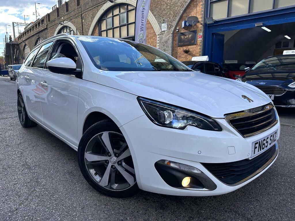 Peugeot 308 SW 1.2 Puretech Allure Eat Euro 6 S S FN65SXZ White #2