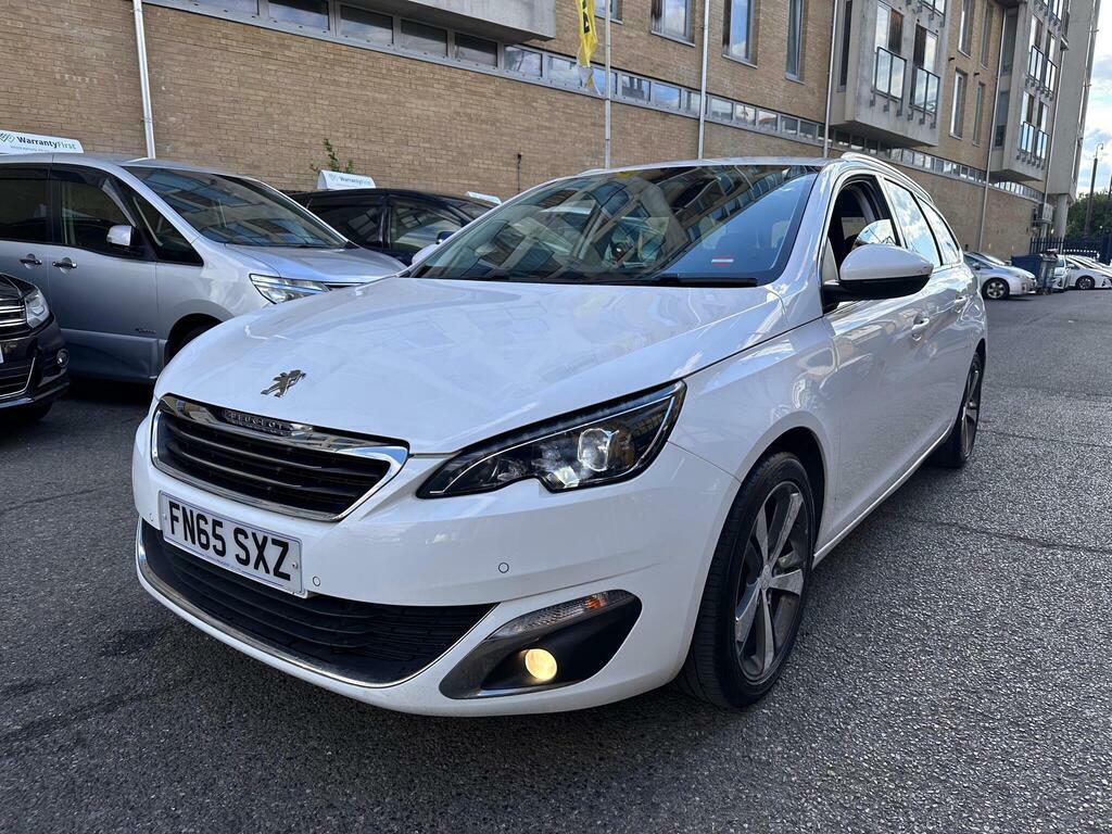 Peugeot 308 SW 1.2 Puretech Allure Eat Euro 6 S S FN65SXZ White #6