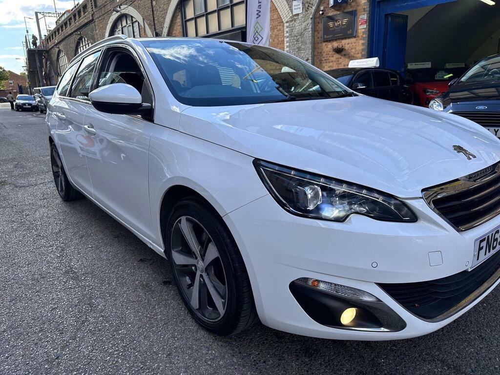 Peugeot 308 SW 1.2 Puretech Allure Eat Euro 6 S S FN65SXZ White #5