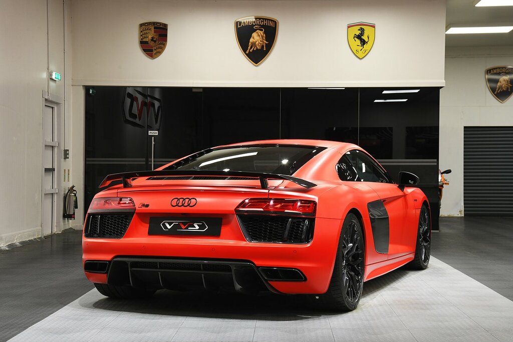 Audi R8 Fsi V10 Plus Red #3