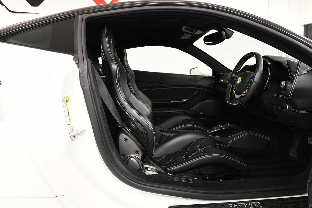 Ferrari 488 T V8 Gtb White #6