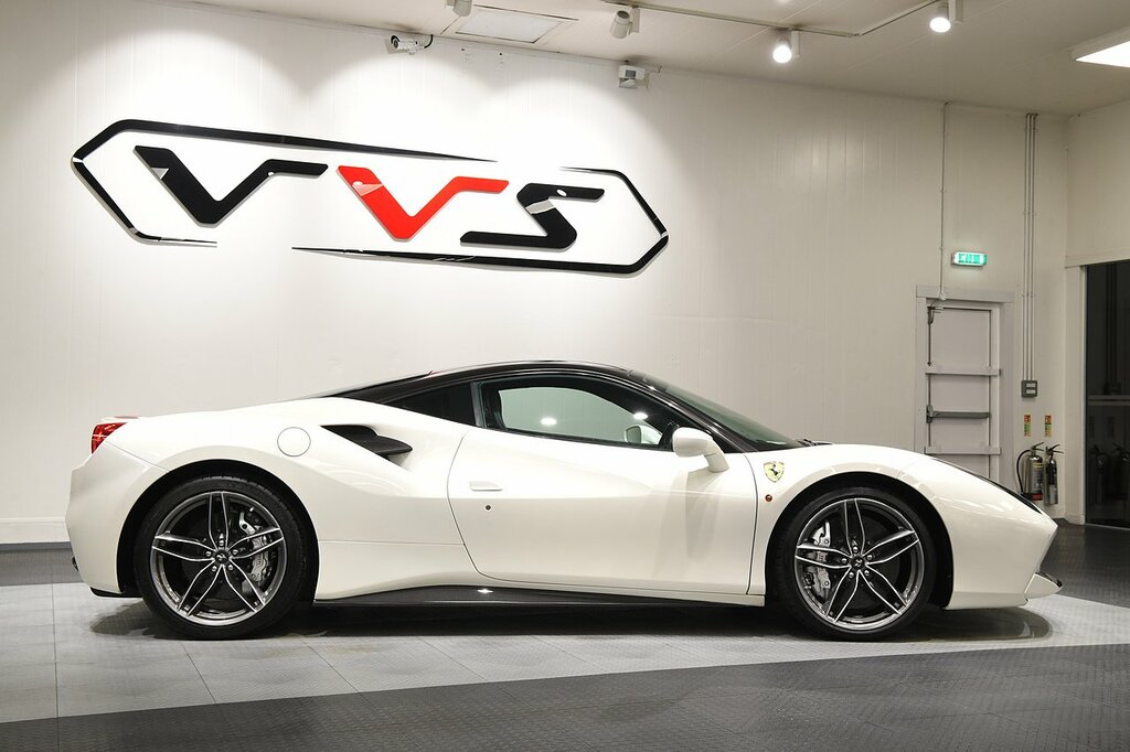 Ferrari 488 T V8 Gtb White #2