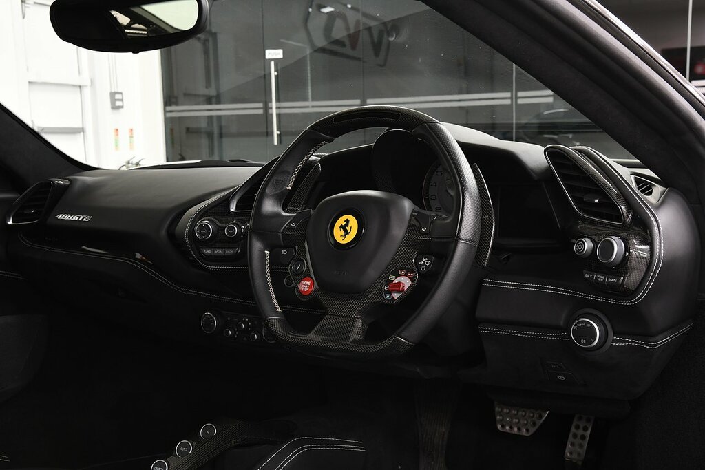 Ferrari 488 T V8 Gtb White #5