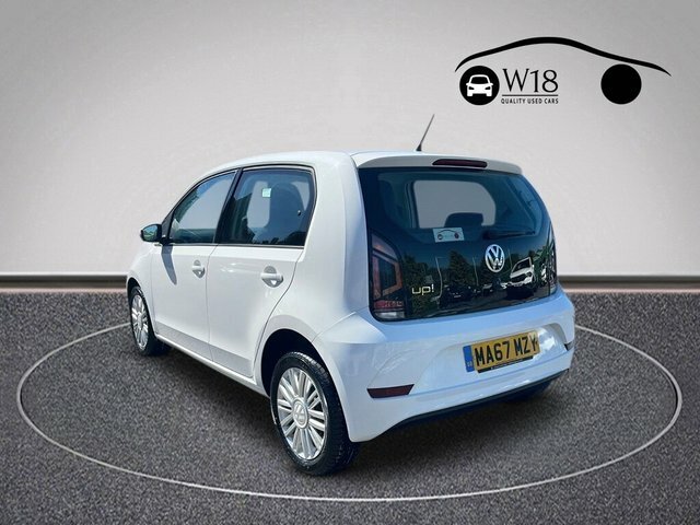 Volkswagen Up Move Up Hatchback MA67MZY White #6