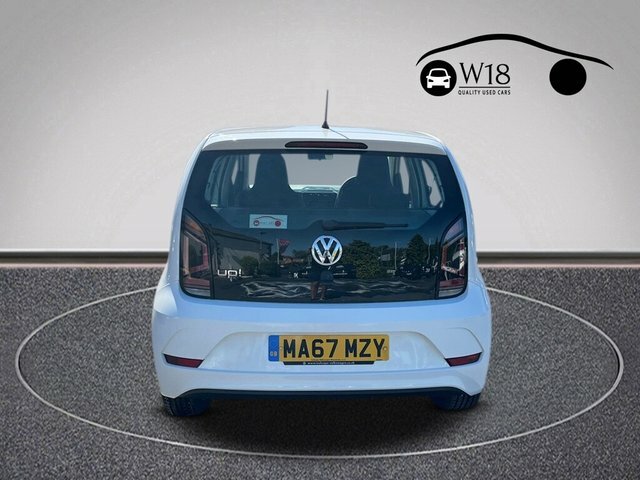 Volkswagen Up Move Up Hatchback MA67MZY White #4