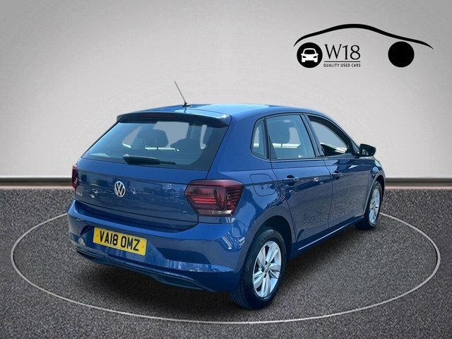 Volkswagen Polo Tsi Se Hatchback VA18OMZ Blue #3