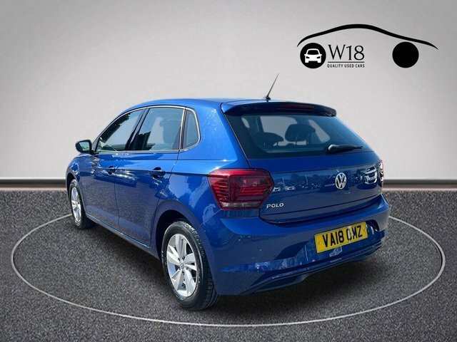 Volkswagen Polo Tsi Se Hatchback VA18OMZ Blue #6