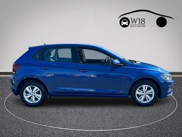 Volkswagen Polo Tsi Se Hatchback VA18OMZ Blue #2