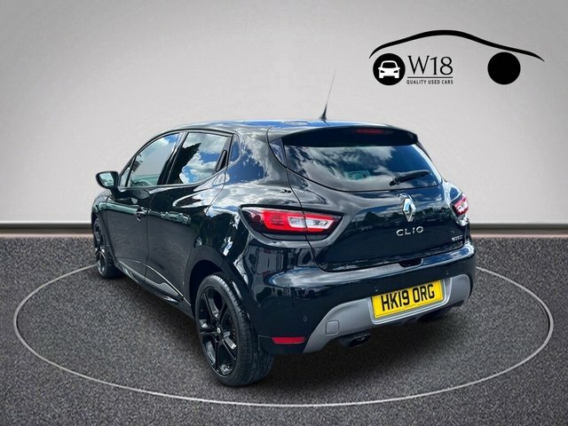 Renault Clio Tce Gt Line Hatchback HK19ORG Black #6