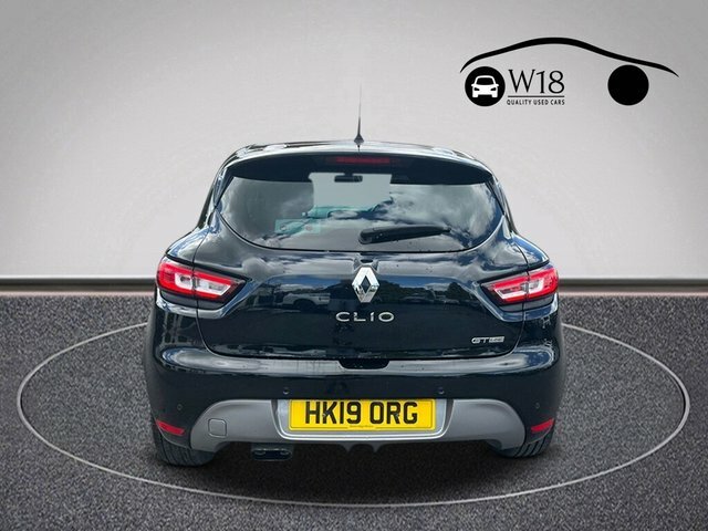 Renault Clio Tce Gt Line Hatchback HK19ORG Black #4