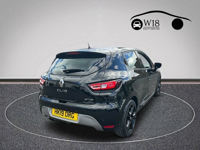 Renault Clio Tce Gt Line Hatchback HK19ORG Black #3