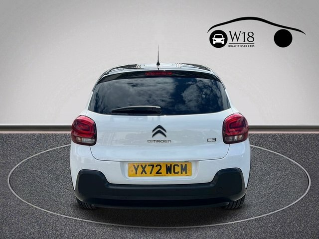 Citroen C3 Puretech C-series Edition Hatchback YX72WCM White #4