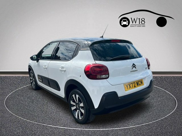 Citroen C3 Puretech C-series Edition Hatchback YX72WCM White #6