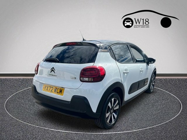 Citroen C3 Puretech C-series Edition Hatchback YX72WCM White #3