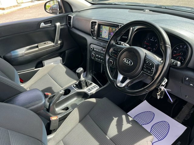 Kia Sportage Crdi 2 Suv PE18UOJ Blue #3