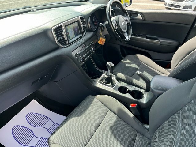 Kia Sportage Crdi 2 Suv PE18UOJ Blue #6