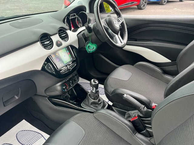 Vauxhall Adam Griffin Hatchback HD19ZVF White #5