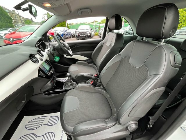 Vauxhall Adam Griffin Hatchback HD19ZVF White #6