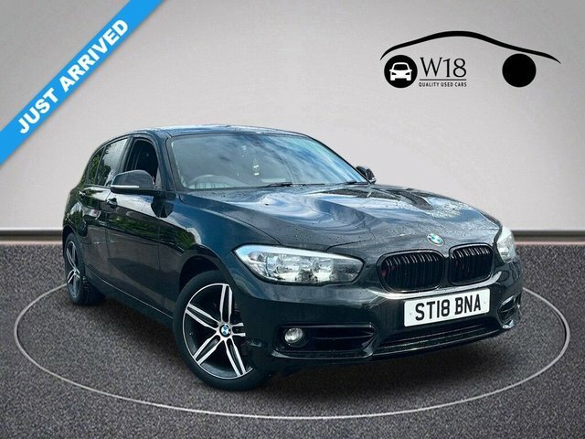 BMW 1 Series 120D Sport Hatchback Black