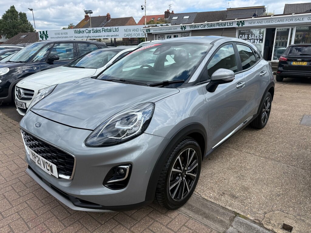 Ford Puma 1.0T Ecoboost Titanium Suv Dct Euro 6 Silver