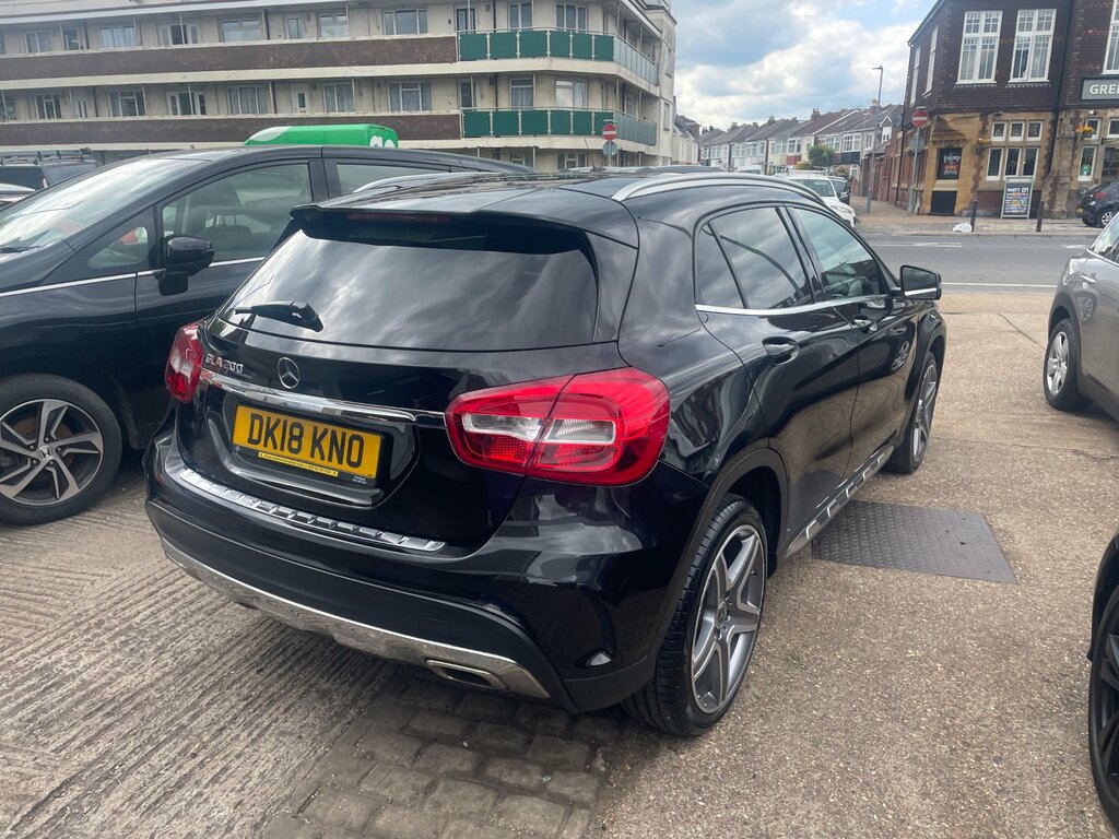 Mercedes-Benz GLA Class 1.6 Gla200 Amg Line Suv 7G-dct Euro 6 DK18KNO Black #4
