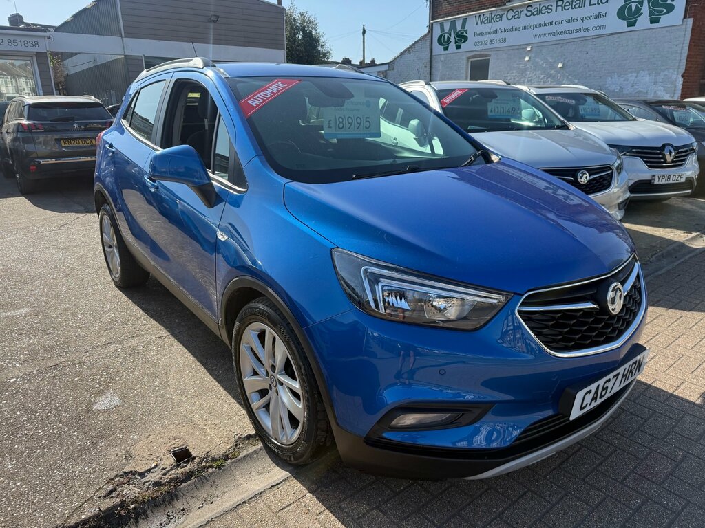 Vauxhall Mokka X 1.4I Turbo Active Suv Euro 6 140 CA67HRN Blue #3