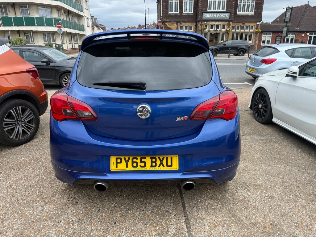 Vauxhall Corsa 1.6I Turbo Vxr Hatchback Euro 6 PY65BXU Blue #4
