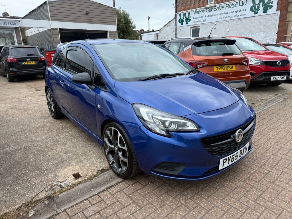 Vauxhall Corsa 1.6I Turbo Vxr Hatchback Euro 6 PY65BXU Blue #2