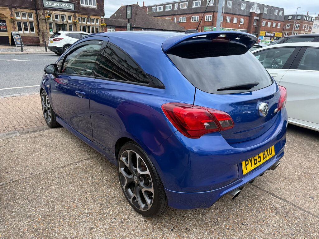 Vauxhall Corsa 1.6I Turbo Vxr Hatchback Euro 6 PY65BXU Blue #5