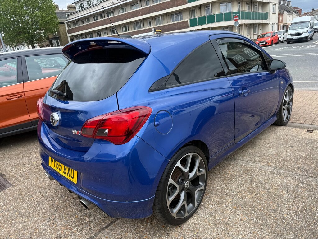 Vauxhall Corsa 1.6I Turbo Vxr Hatchback Euro 6 PY65BXU Blue #3