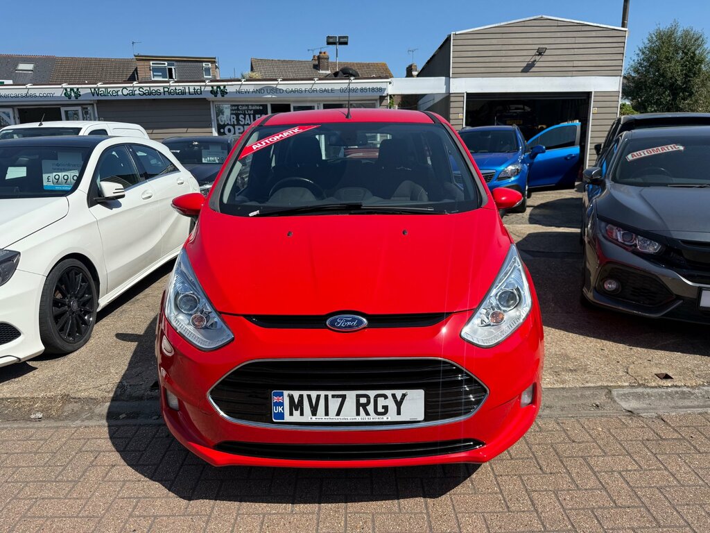 Ford B-Max 1.6 Titanium Navigator Mpv Powershift E MV17RGY Red #2