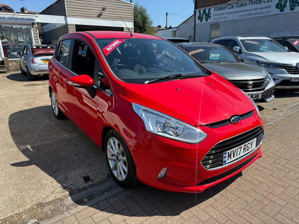 Ford B-Max 1.6 Titanium Navigator Mpv Powershift E MV17RGY Red #3
