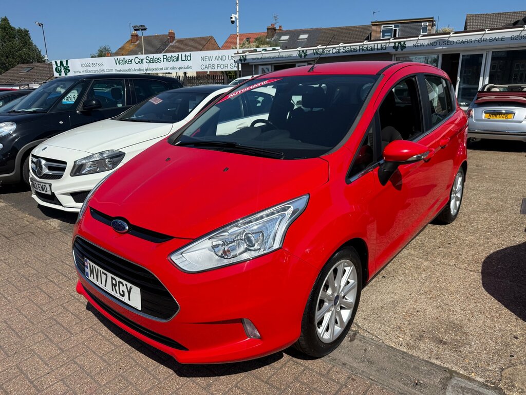 Ford B-Max 1.6 Titanium Navigator Mpv Powershift E Red