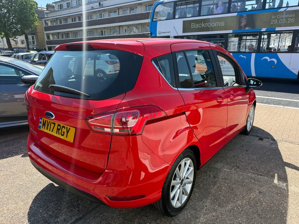 Ford B-Max 1.6 Titanium Navigator Mpv Powershift E MV17RGY Red #4