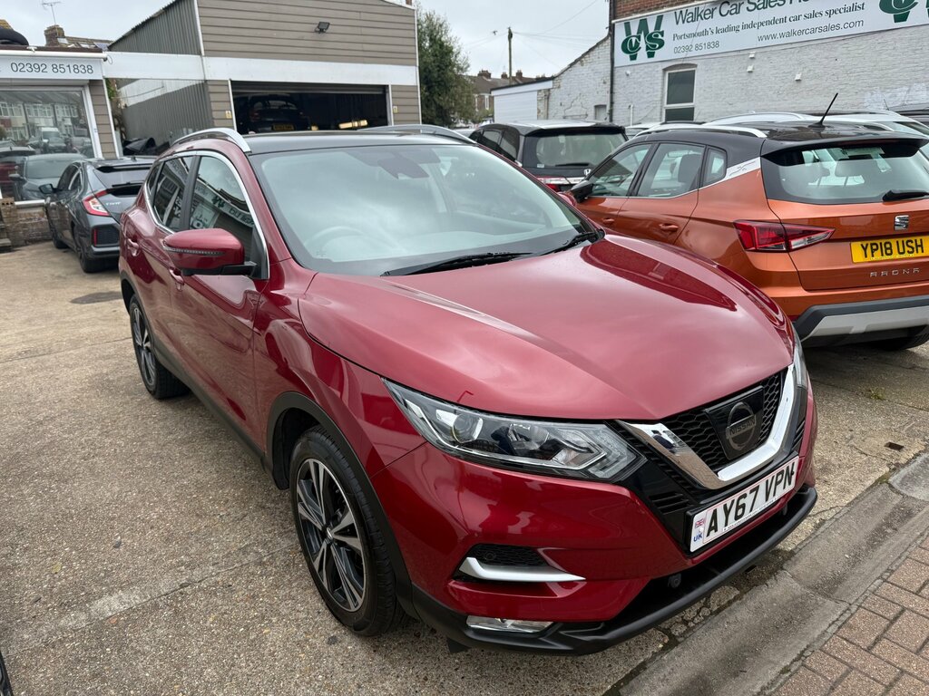 Nissan Qashqai 1.2 Dig-t N-connecta Suv Euro 6 AY67VPN Red #3