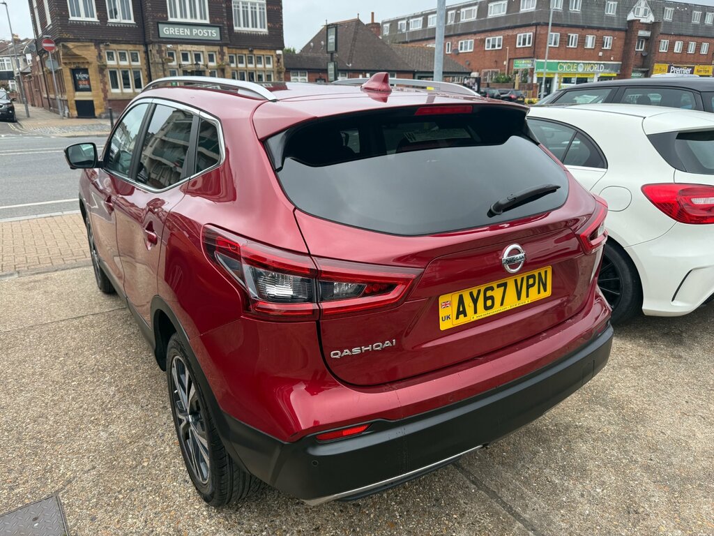 Nissan Qashqai 1.2 Dig-t N-connecta Suv Euro 6 AY67VPN Red #6