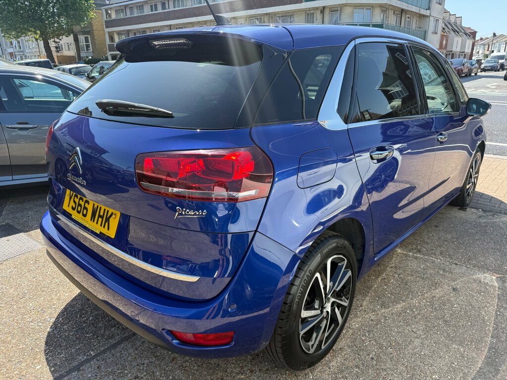 Citroen C4 Picasso 1.6 Bluehdi Flair Mpv Eat6 Euro 6 Ss Blue #4