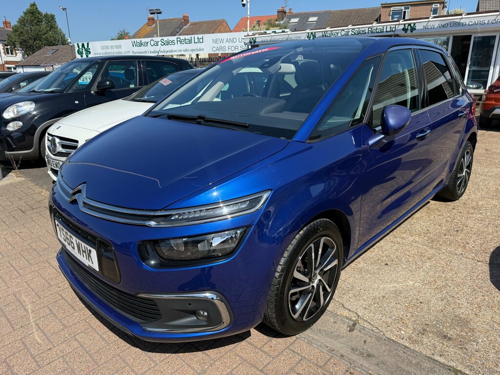 Citroen C4 Picasso 1.6 Bluehdi Flair Mpv Eat6 Euro 6 Ss Blue