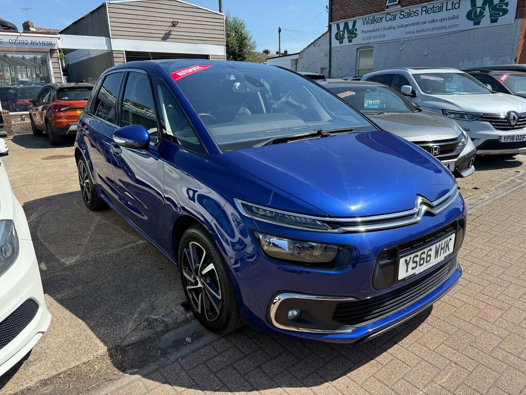 Citroen C4 Picasso 1.6 Bluehdi Flair Mpv Eat6 Euro 6 Ss Blue #3