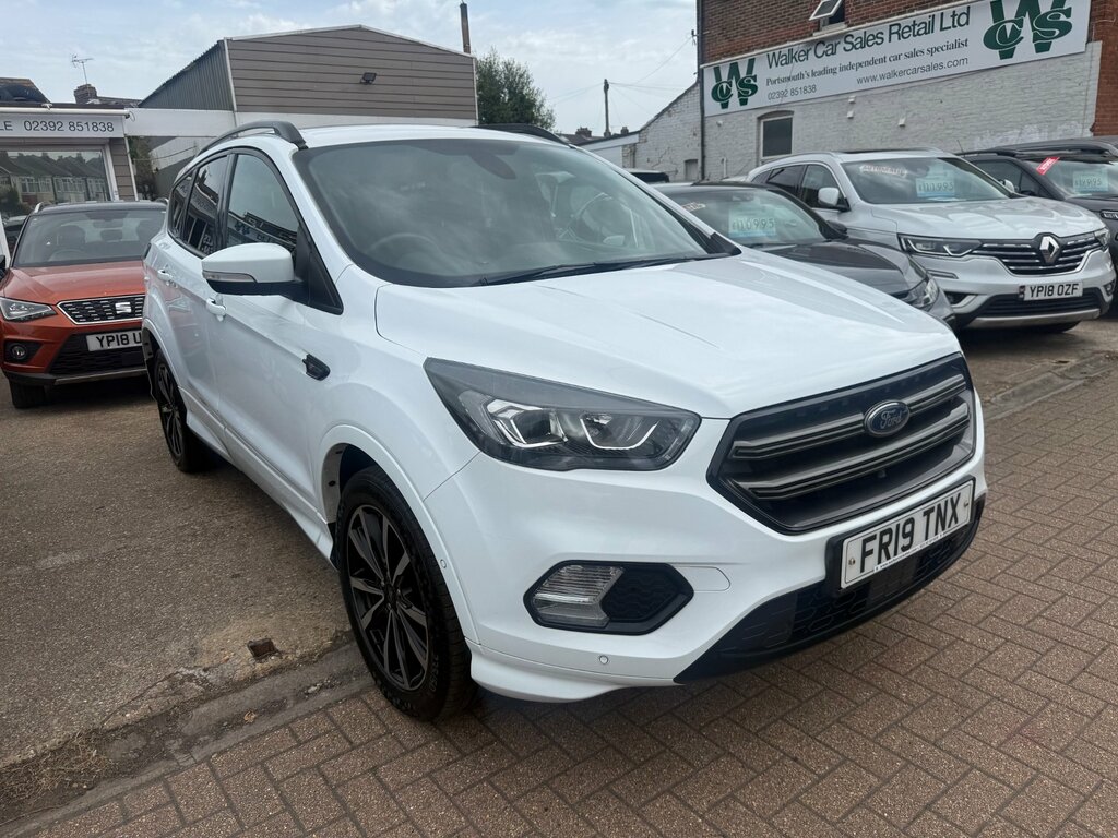 Ford Kuga 1.5T Ecoboost Gpf St-line Suv Eu FR19TNX White #3