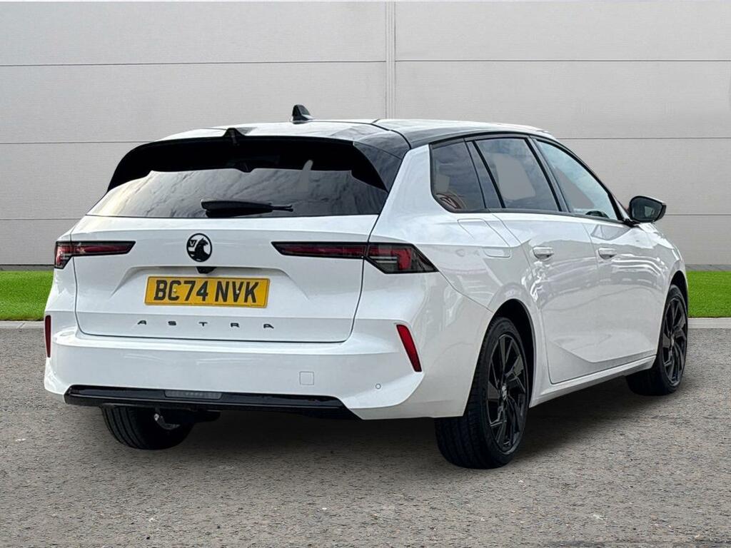 Vauxhall Astra 1.2 Turbo Gs Sports Tourer Euro 6 Ss BC74NVK White #5