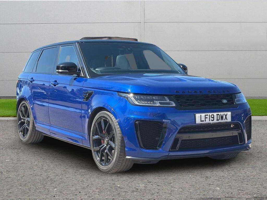 Land Rover Range Rover Sport 5.0 P575 V8 Svr 4Wd Euro 6 Ss Blue