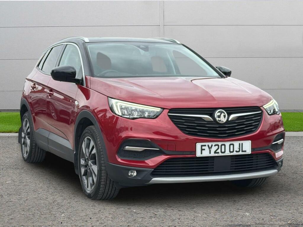 Vauxhall Grandland X 1.2 Turbo Sri Nav Euro 6 Ss Red