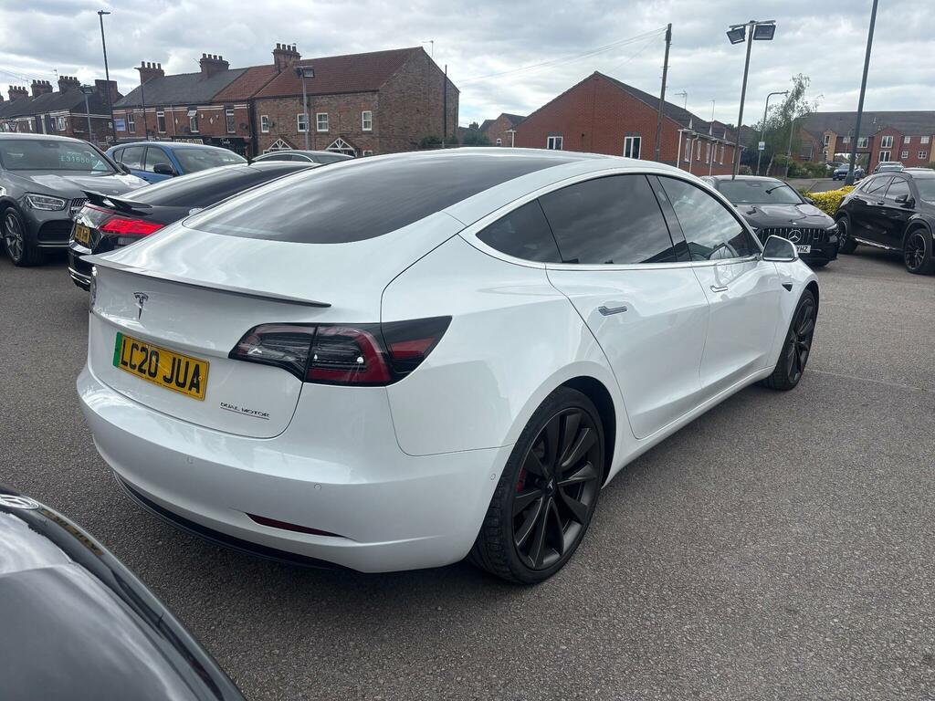 Tesla Model 3 Dual Motor Performance 4Wde Performanc LC20JUA White #3