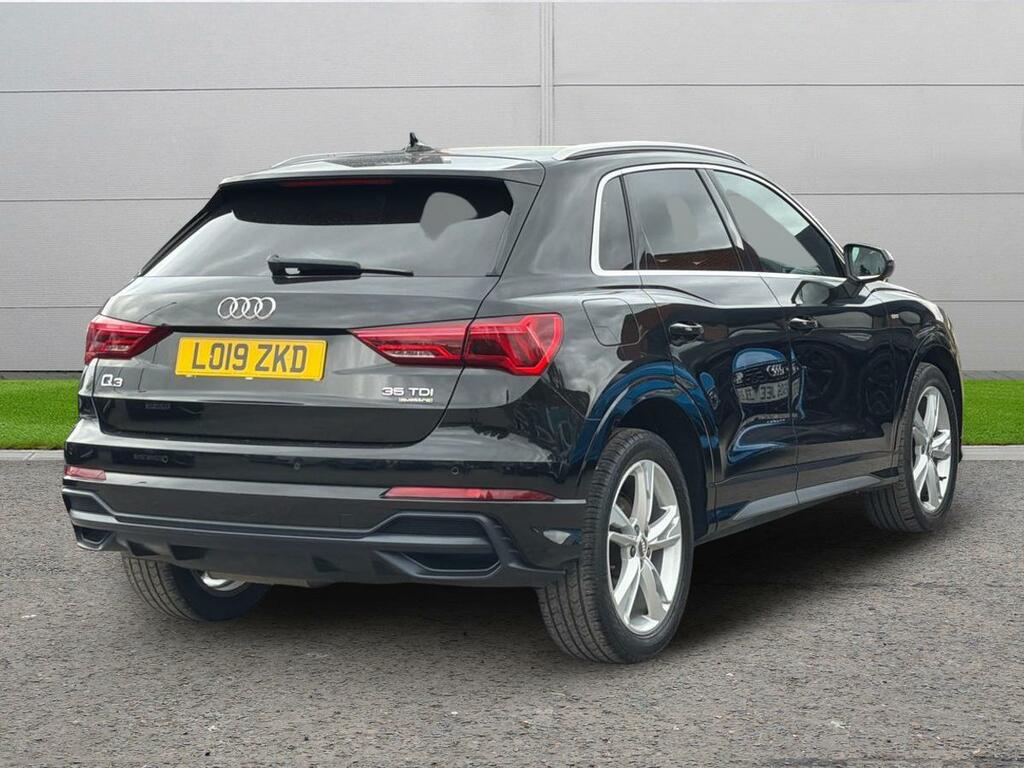 Audi Q3 2.0 Tdi 35 S Line Quattro Euro 6 Ss LO19ZKD Black #5