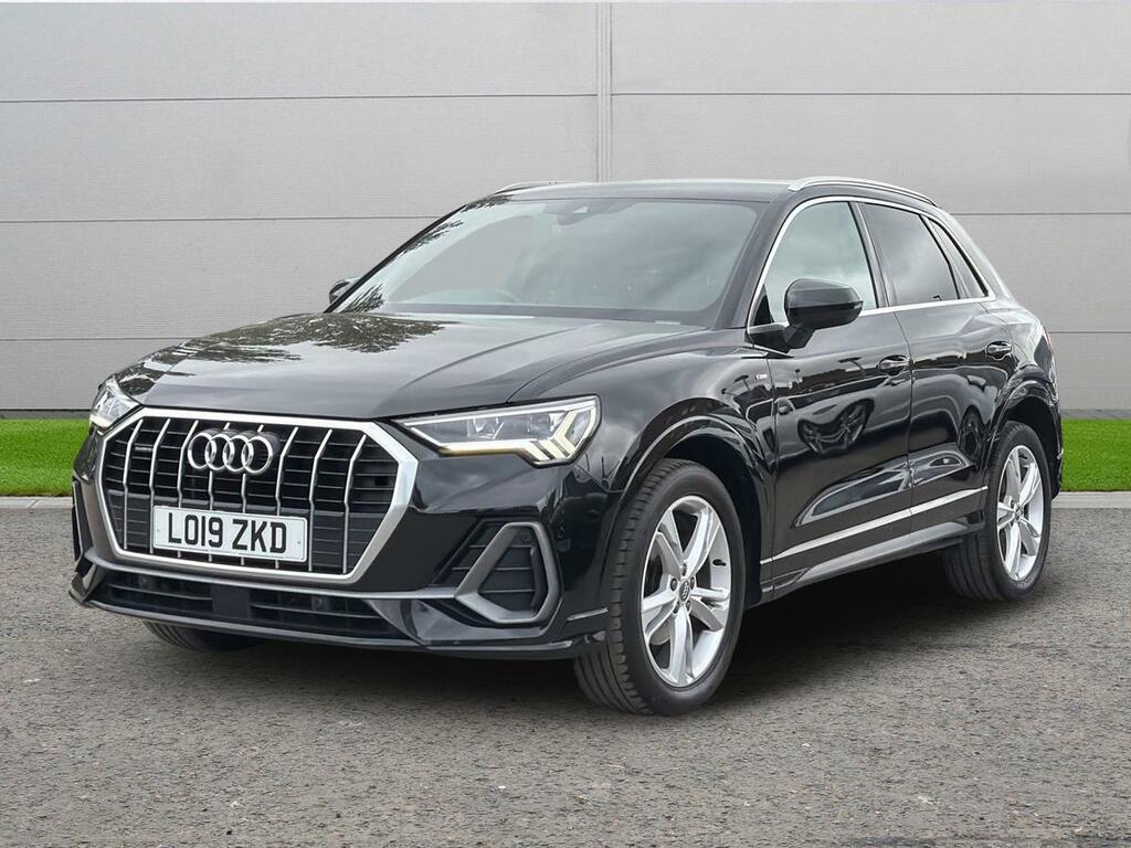 Audi Q3 2.0 Tdi 35 S Line Quattro Euro 6 Ss LO19ZKD Black #3