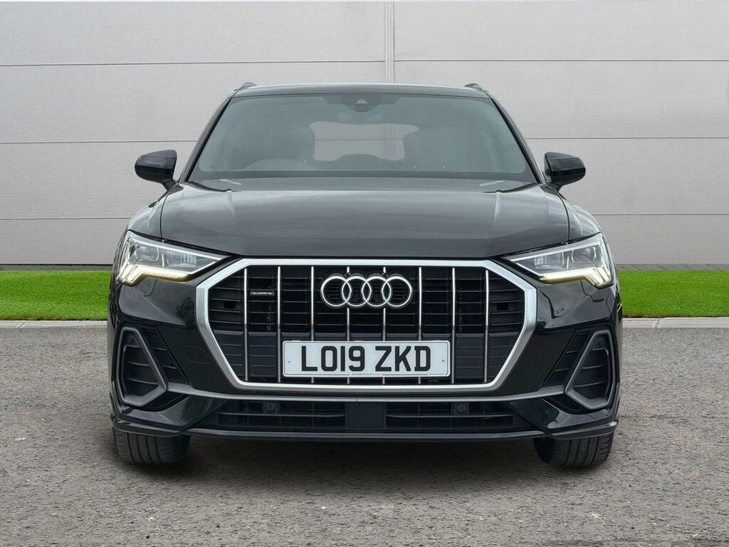 Audi Q3 2.0 Tdi 35 S Line Quattro Euro 6 Ss LO19ZKD Black #2