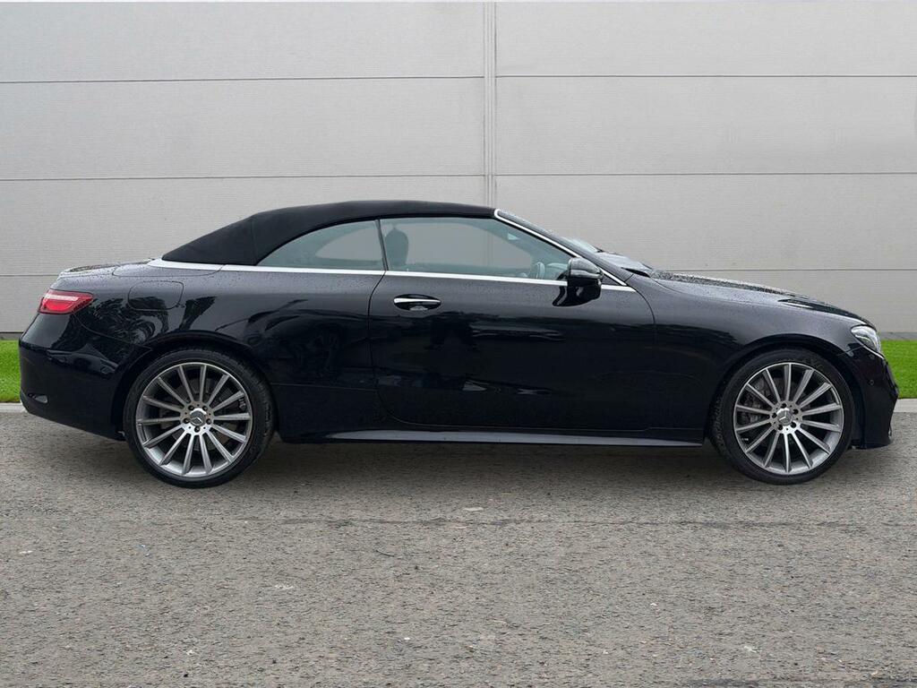 Mercedes-Benz E Class 3.0 E400 V6 Amg Line Premium Plus Cabriolet G-tr NJ18ULX Black #4