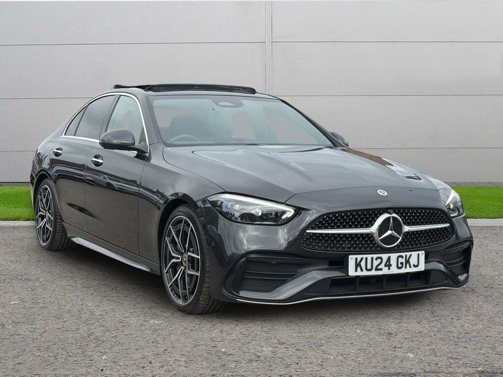 Mercedes-Benz C Class 1.5 C200h Mhev Amg Line Premium Plus G-tronic E Grey